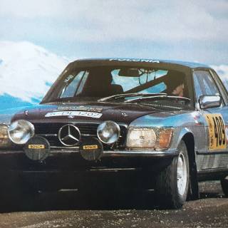 Old rally cars wallpaper