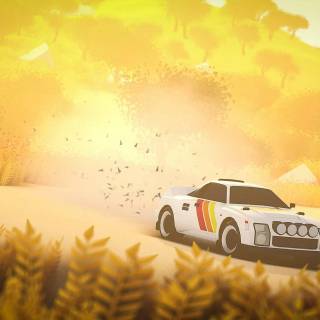 Old rally cars wallpaper