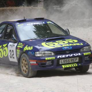 Old rally cars wallpaper