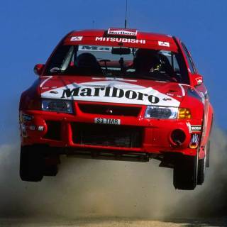 Old rally cars wallpaper
