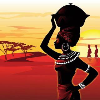 Afrocentric wallpaper