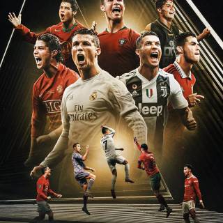 Ronaldo clubs wallpaper