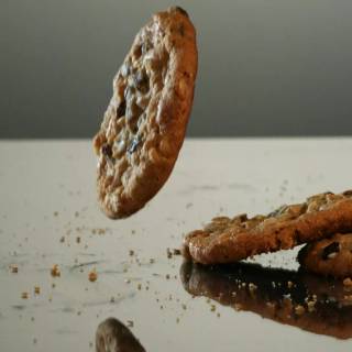 Falling cookies wallpaper