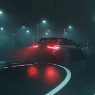 Audi drift wallpaper