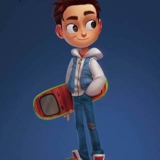 Subway Surfers 2D wallpaper