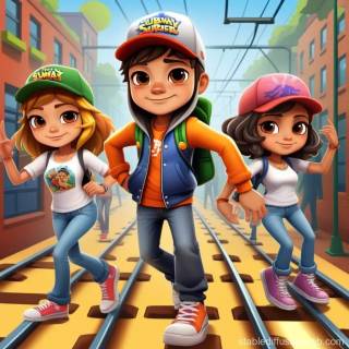 Subway Surfers 2D wallpaper