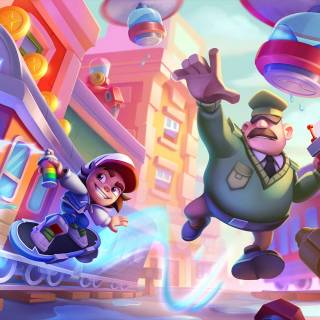 Subway Surfers 2D wallpaper