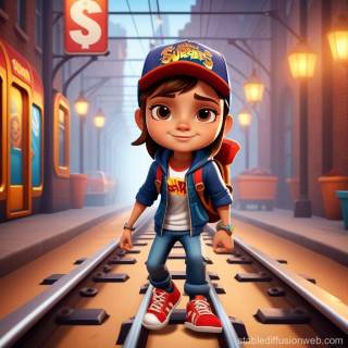 Subway Surfers 2D wallpaper