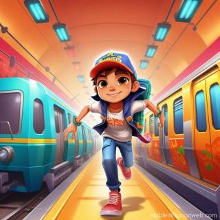 Subway Surfers 2D wallpaper