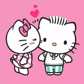 Hello Kitty Valentines Day PFP wallpaper