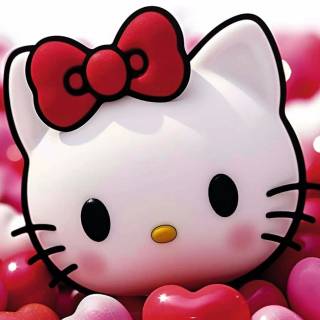 Hello Kitty Valentines Day PFP wallpaper