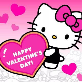 Hello Kitty Valentines Day PFP wallpaper