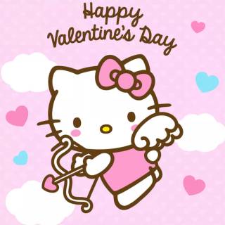 Hello Kitty Valentines Day PFP wallpaper