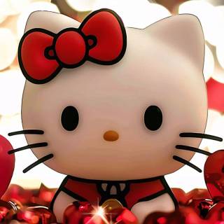 Hello Kitty Valentines Day PFP wallpaper