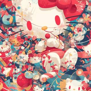 Hello Kitty Valentines Day PFP wallpaper