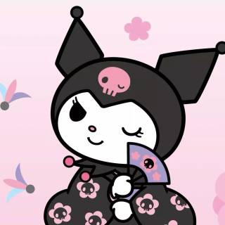 Kuromi New Year wallpaper