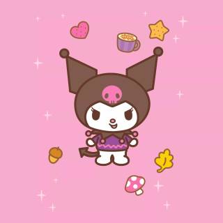 Kuromi quotes wallpaper