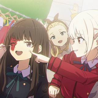 Lycoris Recoil Kurumi wallpaper