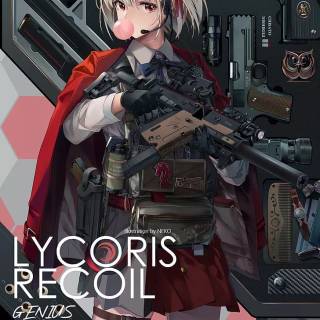 Lycoris Recoil phone wallpaper