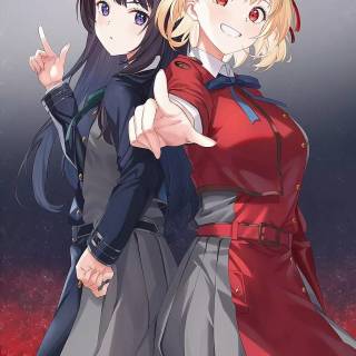 Lycoris Recoil Kurumi wallpaper