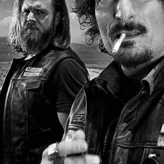 Jax Teller and Opie wallpaper
