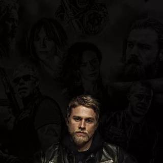 Jax Teller and Opie wallpaper