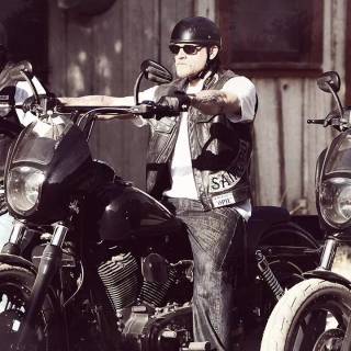 Jax Teller and Opie wallpaper