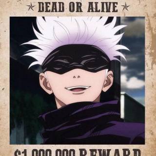 Wanted Gojo wallpaper