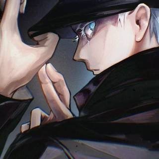 Gojo Black Flash wallpaper