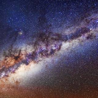 Realistic space wallpaper