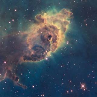 Realistic space wallpaper