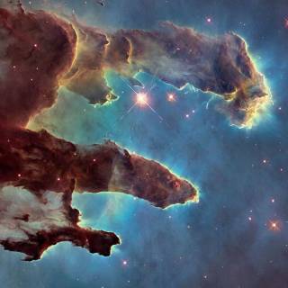 Realistic space wallpaper