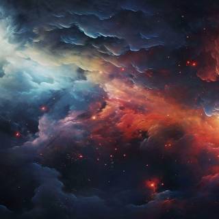 Realistic space wallpaper