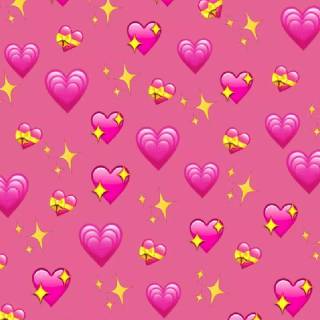 Pink Emojis wallpaper