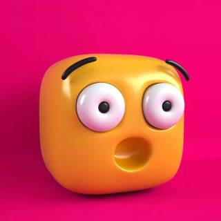 Shocked face wallpaper