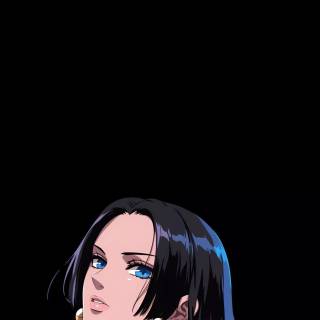 One Piece Luffy and Boa wallpaper