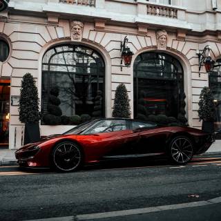 McLaren Speedtail iPhone wallpaper