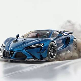 McLaren Speedtail iPhone wallpaper