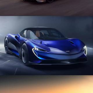 McLaren Speedtail iPhone wallpaper