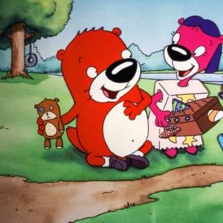 PB&J Otter HD wallpaper