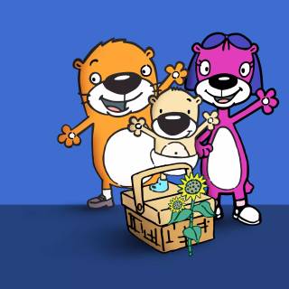 PB&J Otter 4k wallpaper