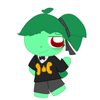 Green Catch! Teenieping wallpaper