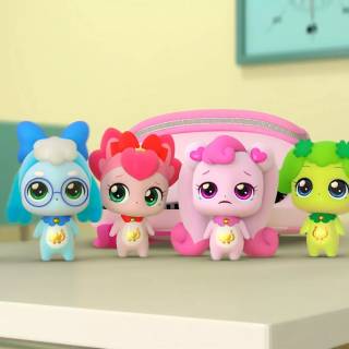 Green Catch! Teenieping wallpaper