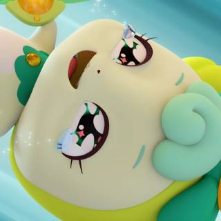 Green Catch! Teenieping wallpaper