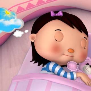 Little Baby Bum Mia wallpaper