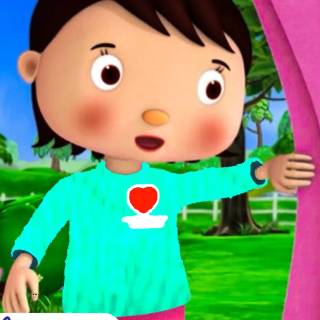 Little Baby Bum Mia wallpaper