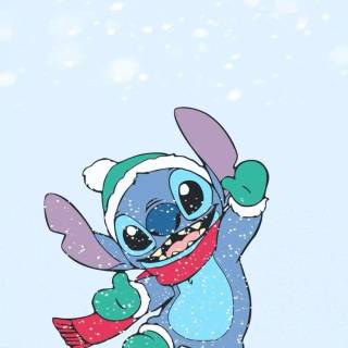 Stitch art wallpaper