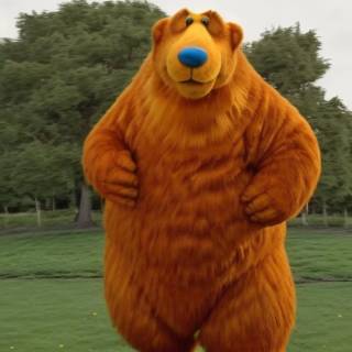 Bear in the Big Blue House HD wallpaper