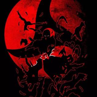 Itachi dark abstract wallpaper