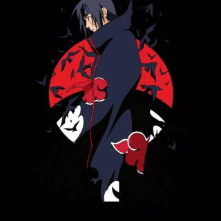 Itachi dark abstract wallpaper